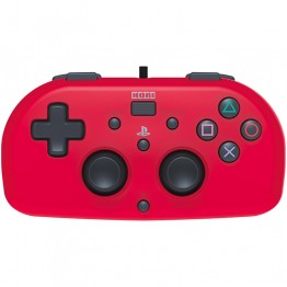 Hori Wired MINI Gamepad - Red - PS4